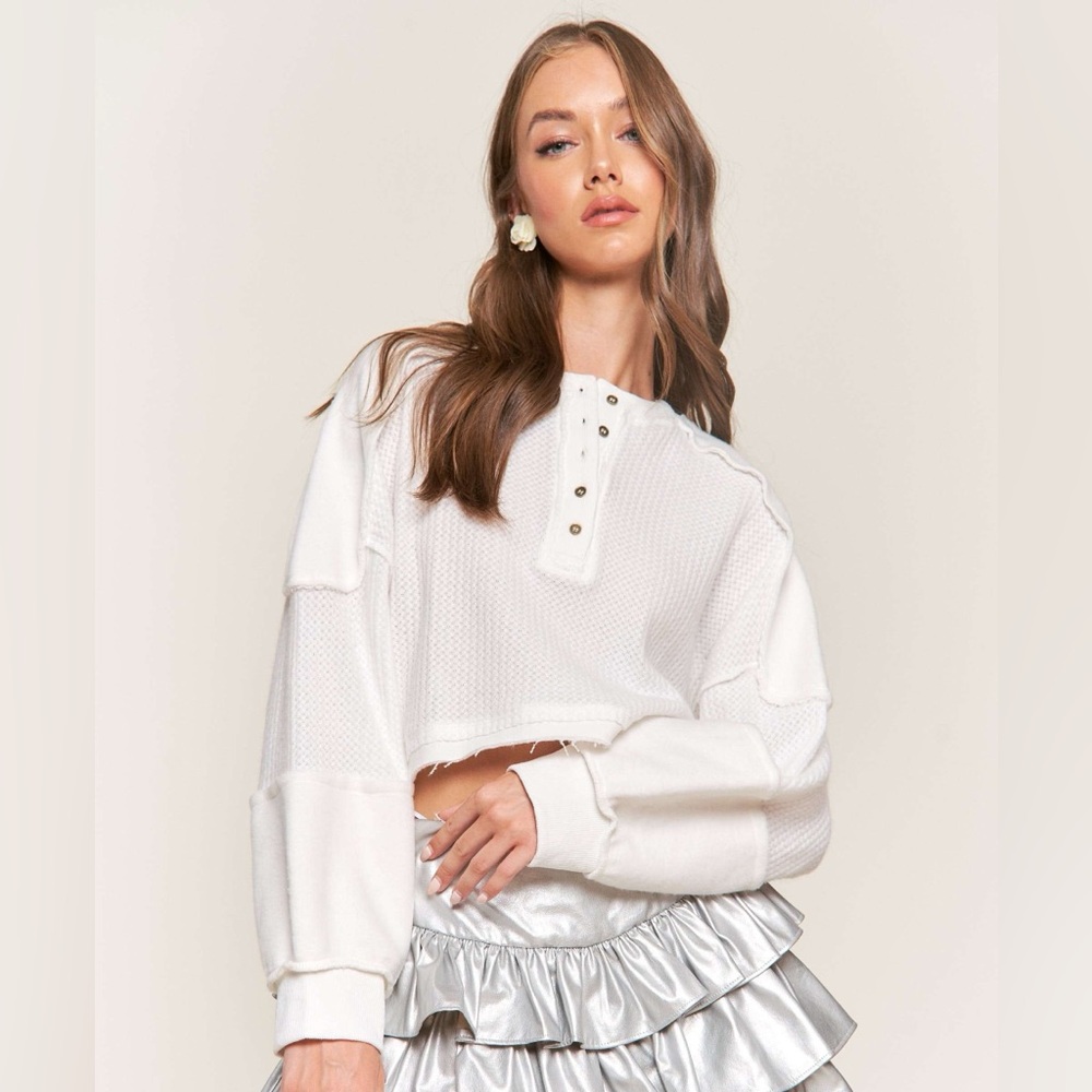 Comfy White Sweater
